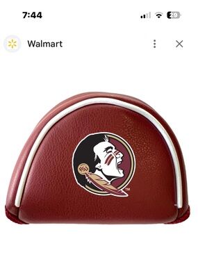 Florida State Seminoles Maroon Team Golf Putter Cover